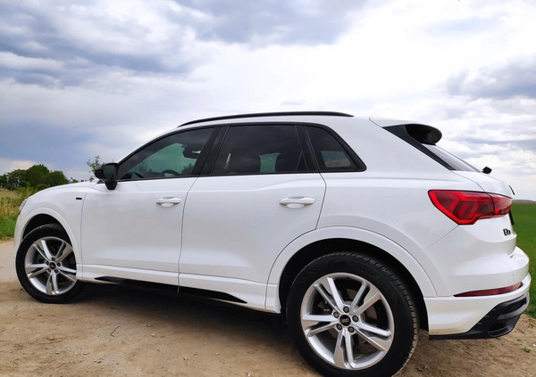 Audi Q3 cena 147500 przebieg: 45000, rok produkcji 2021 z Jutrosin małe 781